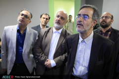 بازدید رئیس جهاددانشگاهی از خانه کتاب و ادبیات ایران