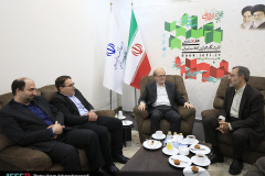 بازدید رئیس جهاددانشگاهی از خانه کتاب و ادبیات ایران