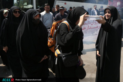 آیین بدرقه کاروان دانشجویان و جهادگران اربعین «بر مدار حسین»