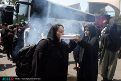 آیین بدرقه کاروان دانشجویان و جهادگران اربعین «بر مدار حسین»