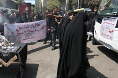 آیین بدرقه کاروان دانشجویان و جهادگران اربعین «بر مدار حسین»