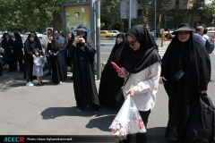 آیین بدرقه کاروان دانشجویان و جهادگران اربعین «بر مدار حسین»