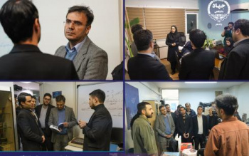 بازدید معاون فرهنگی و اجتماعی وزارت علوم از جهاددانشگاهی هنر