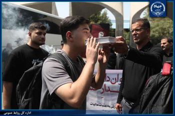 اعزام جمعی از دانشجویان و جهادگران جهاددانشگاهی به عتبات عالیات و حضور در پیاده روی اربعین حسینی