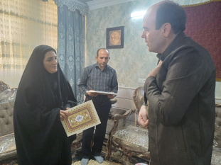 دیدار جهادگران جهاددانشگاهی استان سمنان با خانواده شهید جنگ رمضان «شهید مهدی حامدی»
